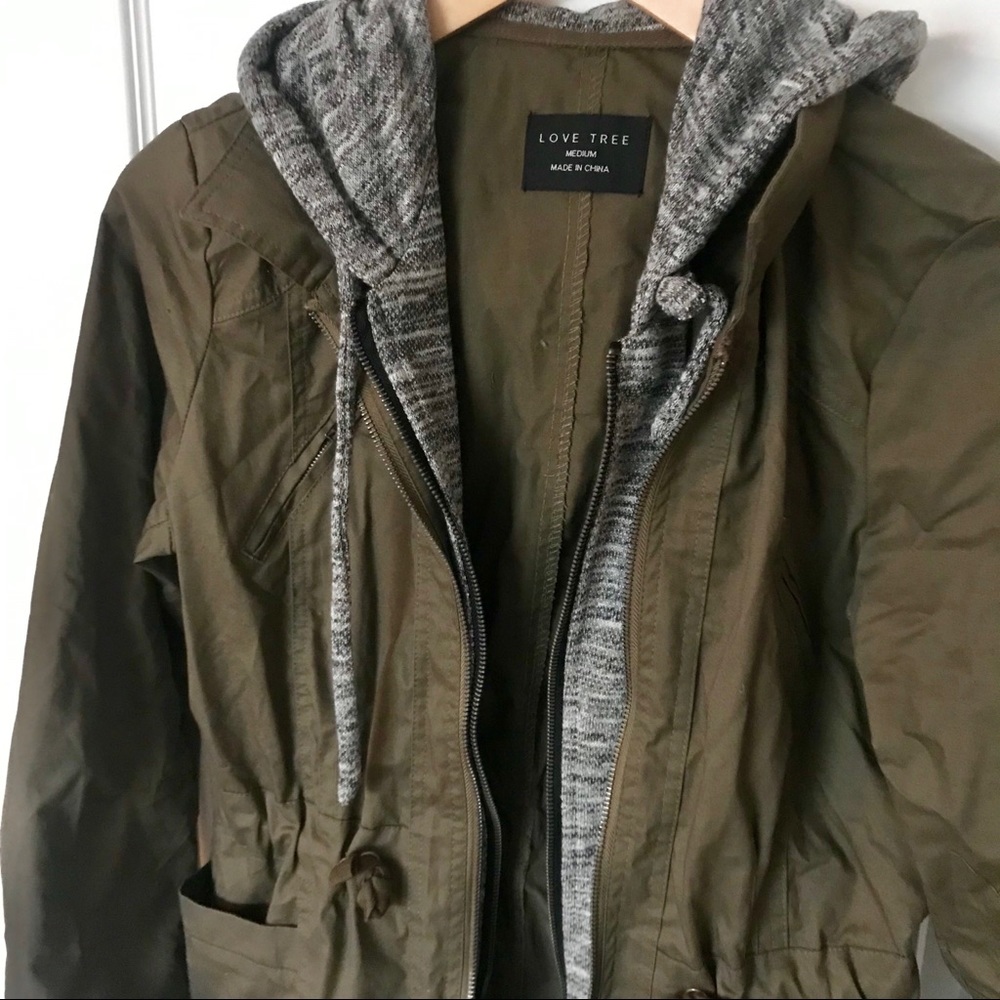 Love Tree Hooded Jacket